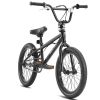 18-Inch BMX Bike Freestyle Bike Men Kids BMX Bicycle Hi-Ten Steel Frame