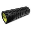 Athletic Works 18" x 5.5" Hollow Core Foam Roller – Firm Deep Tissue Massage Roller for Muscle Recovery and Flexibility, Black