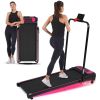 NEW Folding Walking Pad Under Desk Treadmill for Home Office -2.5HP Walking Treadmill With Incline 0.5-7.5MPH 300LBS Capacity Treadmill for Walking Ru