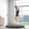 Soozier Foldable Crash Mat, Pole Padding with Carrying Handles and EPE Foam for Dance Training and Exercise, Black