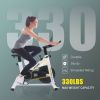 Exercise Bike 300LBS Weight Capacity 35LB Heavy Flywheel Indoor Stationary Bike with LCD Monitor for Home Gym Cardio Workout