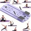 1pc Multi-Functional Folding Abdominal Exercise Board - PP Material, Uncharged, Portable Home Workout Equipment for Waist, Buttocks