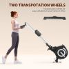 Magnetic Rowing Machine Adjustable Resistance Rower with LCD Digital Monitor Fully Body Health & Fitness for Home Use