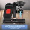 Upgraded Hydraulic Silent Stepper for Home Use with LCD Display Adjustable Resistance Double Resistance Bands 330lbs Capacity Foldable Storage Leg Exe