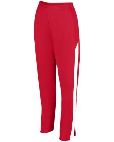 Augusta Sportswear AG7762 Ladies' Medalist 2.0 Pant (Color: RED/ WHITE, size: S)