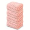 "Luxury Ultra-Fine Fiber Bath Towels (1 or 4-Piece) - Super Absorbent Quick-Dry Textured Towel for Spa, Fitness & Travel - 300GSM Waffle Weave"