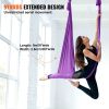 VEVOR Aerial Silk & Yoga Swing, 8.7 Yards, Aerial Yoga Hammock Kit with 100gsm Nylon Fabric, Full Rigging Hardware & Easy Set-up Guide