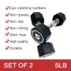 Octagon Dumbbell for Commercial & Household Fitness Usage