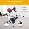 Stationary Bikes for Home Indoor Exercise Bike with LCD Monitor and Comfortable Seat Cushion for Home Gym Cardio Fitness Training